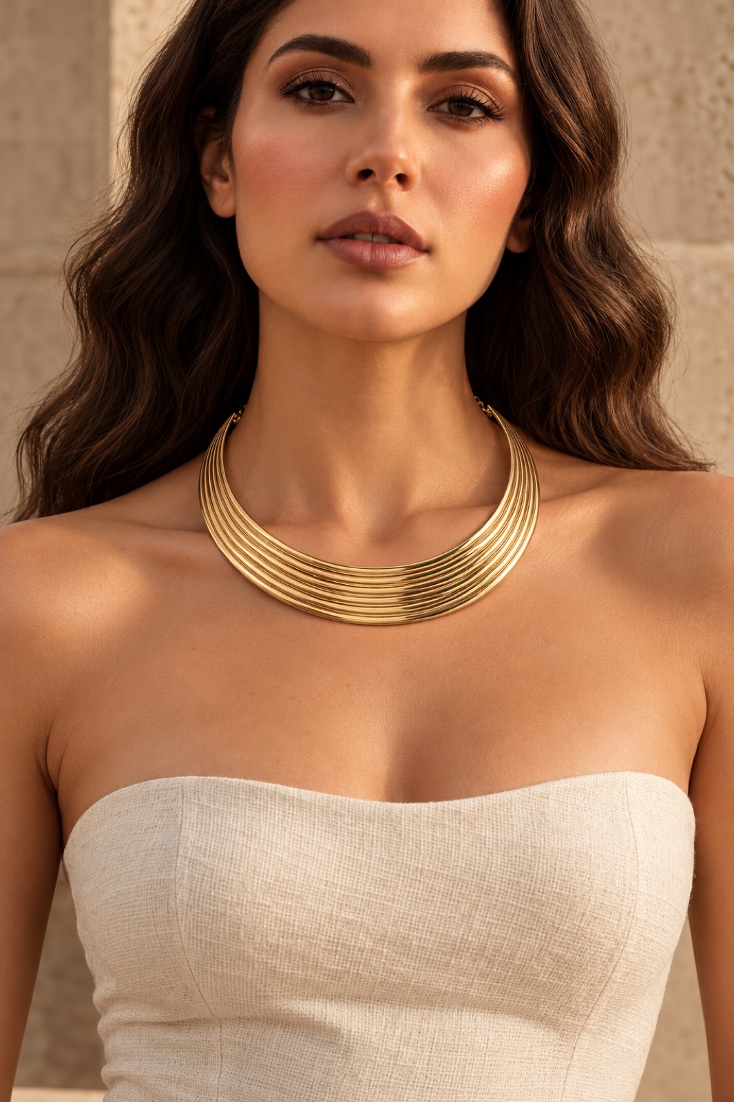 Sophia fashion jewellery campaign portrait